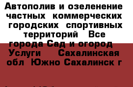 Автополив и озеленение частных, коммерческих, городских, спортивных территорий - Все города Сад и огород » Услуги   . Сахалинская обл.,Южно-Сахалинск г.